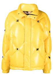 Philipp Plein short puffer jacket - Giallo