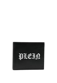 Philipp Plein French leather wallet - Nero