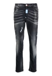 Philipp Plein Hexagon low-rise skinny jeans - Nero
