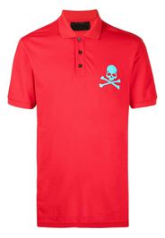 Philipp Plein short sleeve polo shirt - Rosso