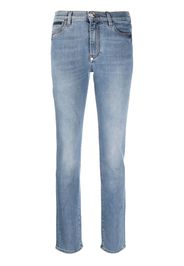 Philipp Plein mid-rise slim-cut jeans - Blu
