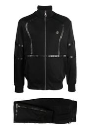 Philipp Plein logo-patch track suit - Nero