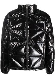 Philipp Plein padded high-shine jacket - Nero