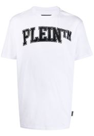 Philipp Plein Stones logo-embellished T-shirt - Bianco