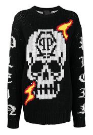 Philipp Plein Maglione Skull - Nero