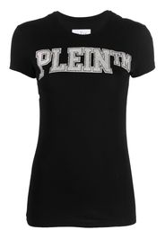 Philipp Plein appliqué logo-print T-shirt - Nero