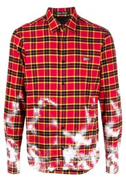 Philipp Plein Camicia con logo - Rosso