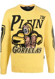 Philipp Plein Maglione Basketball - Giallo