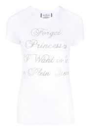 Philipp Plein T-shirt con cristalli - Bianco