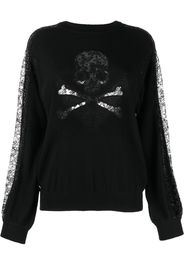 Philipp Plein Felpa con stampa - Nero