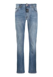 Philipp Plein Jeans dritti Premium-Hexagon - Blu