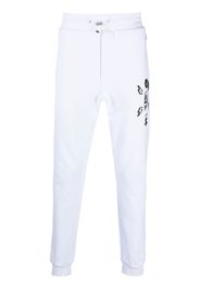 Philipp Plein Hexagon tapered track pants - Bianco