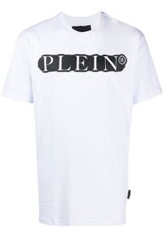 Philipp Plein logo print T-shirt - Bianco