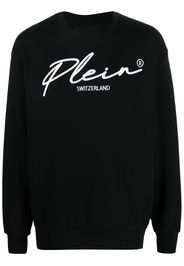 Philipp Plein logo crew-neck jumper - Nero