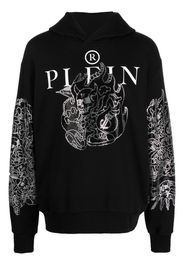 Philipp Plein Felpa con cappuccio - Nero