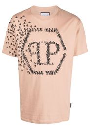 Philipp Plein T-shirt con stampa - Toni neutri