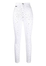 Philipp Plein Jeans skinny con decorazione - Bianco