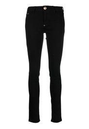 Philipp Plein denim slim-cut jeggings - Nero