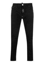 Philipp Plein Jeans skinny a vita bassa - Nero