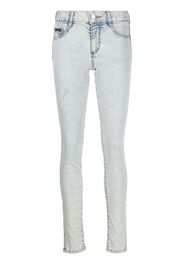 Philipp Plein Jeans skinny a vita alta - Blu