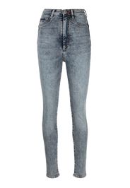 Philipp Plein Jeans skinny a vita alta - Blu