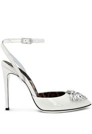 Philipp Plein Sandali Vernice 120mm - Bianco