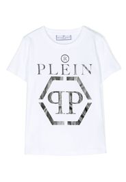 Philipp Plein Junior logo-print T-shirt - Bianco