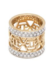 Philipp Plein crystal-embellished ring - Oro