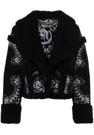 Philipp Plein Giacca con stampa paisley - Nero