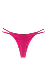 Philipp Plein crystal-embellished thong - Rosa