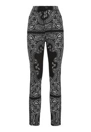 Philipp Plein Jeggings a vita alta - Nero