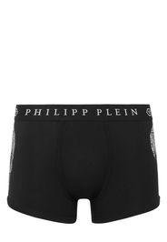 Philipp Plein logo-waistband stretch-cotton boxers - Nero