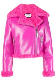 Philipp Plein Giacca biker - Rosa