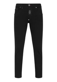 Philipp Plein Jeans skinny a vita media - Nero