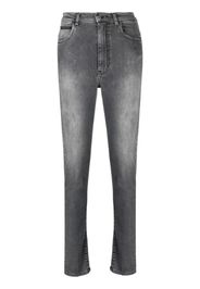 Philipp Plein Jeans skinny a vita alta - Grigio