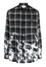 Philipp Plein Dandy tartan-check shirt - Verde