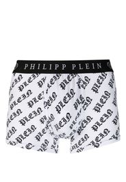 Philipp Plein Boxer con logo - Bianco