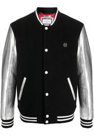 Philipp Plein Bomber metallizzato - Nero