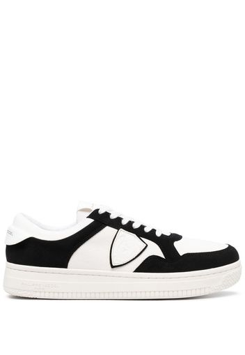 Philippe Model Paris two-tone panelled trainers - Bianco