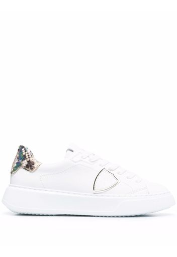 Philippe Model Paris Sneakers Temple Veau - Bianco