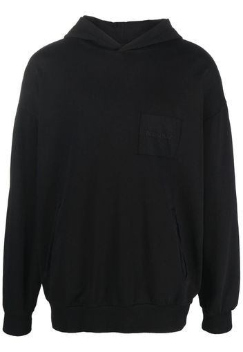 Philippe Model Paris embroidered-logo hoodie - Nero