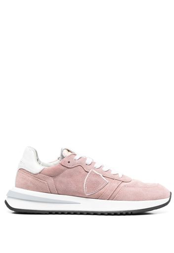 Philippe Model Paris side logo-patch sneakers - Rosa