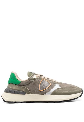 Philippe Model Paris logo-patch low-top sneakers - Verde