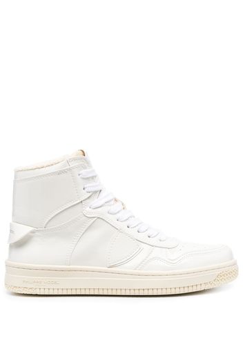 Philippe Model Paris lace-up high-top sneakers - Bianco