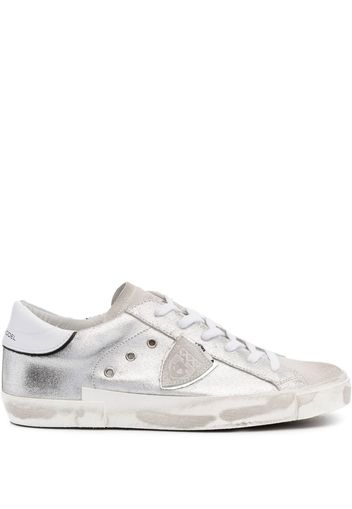 Philippe Model Paris Sneakers con applicazione - Argento