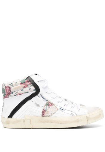 Philippe Model Paris PRSX leather high-top sneakers - Bianco