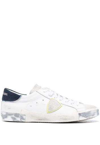 Philippe Model Paris PRSX leather low-top sneakers - Bianco