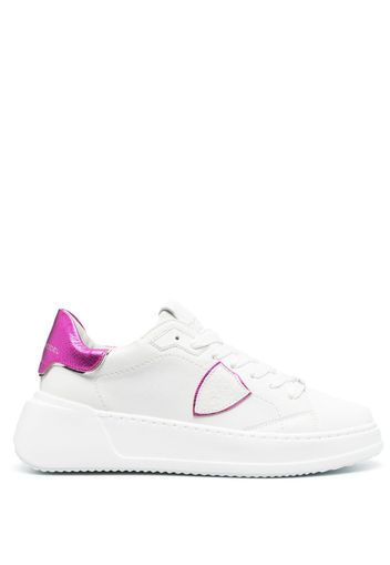 Philippe Model Paris Tres Temple low-top sneakers - Bianco