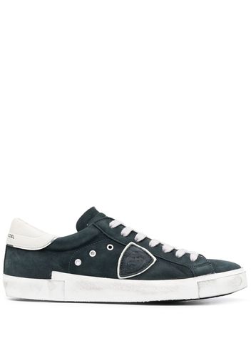 Philippe Model Paris PRSX suede low-top sneakers - Blu