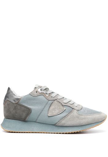 Philippe Model Paris TRPX leather low-top sneakers - Blu